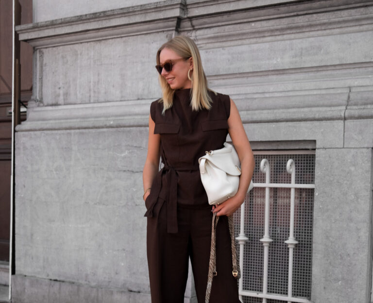 Outfit: all browns